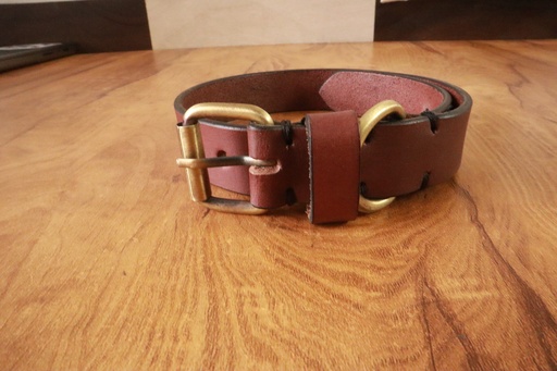 [DOGBELT1] Leather Dog Collar's